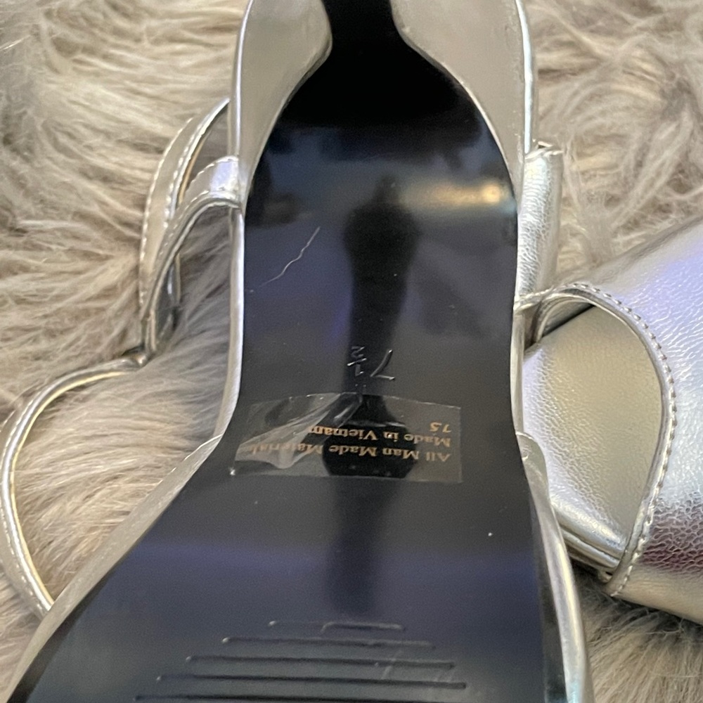 Silver slingbacks - Picture 10 of 13
